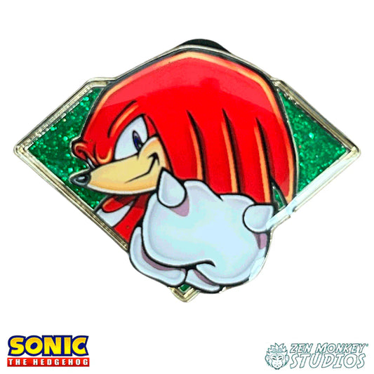 Golden Series 2: Emerald Knuckles - Sonic the Hedgehog Pin