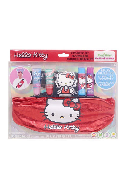 Hello Kitty Lip Gloss Set with Fanny Pack