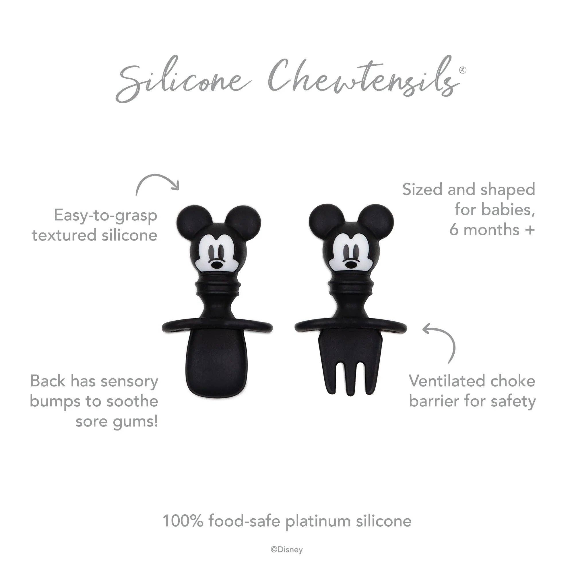 Silicone Chewtensils®: Mickey Mouse 15