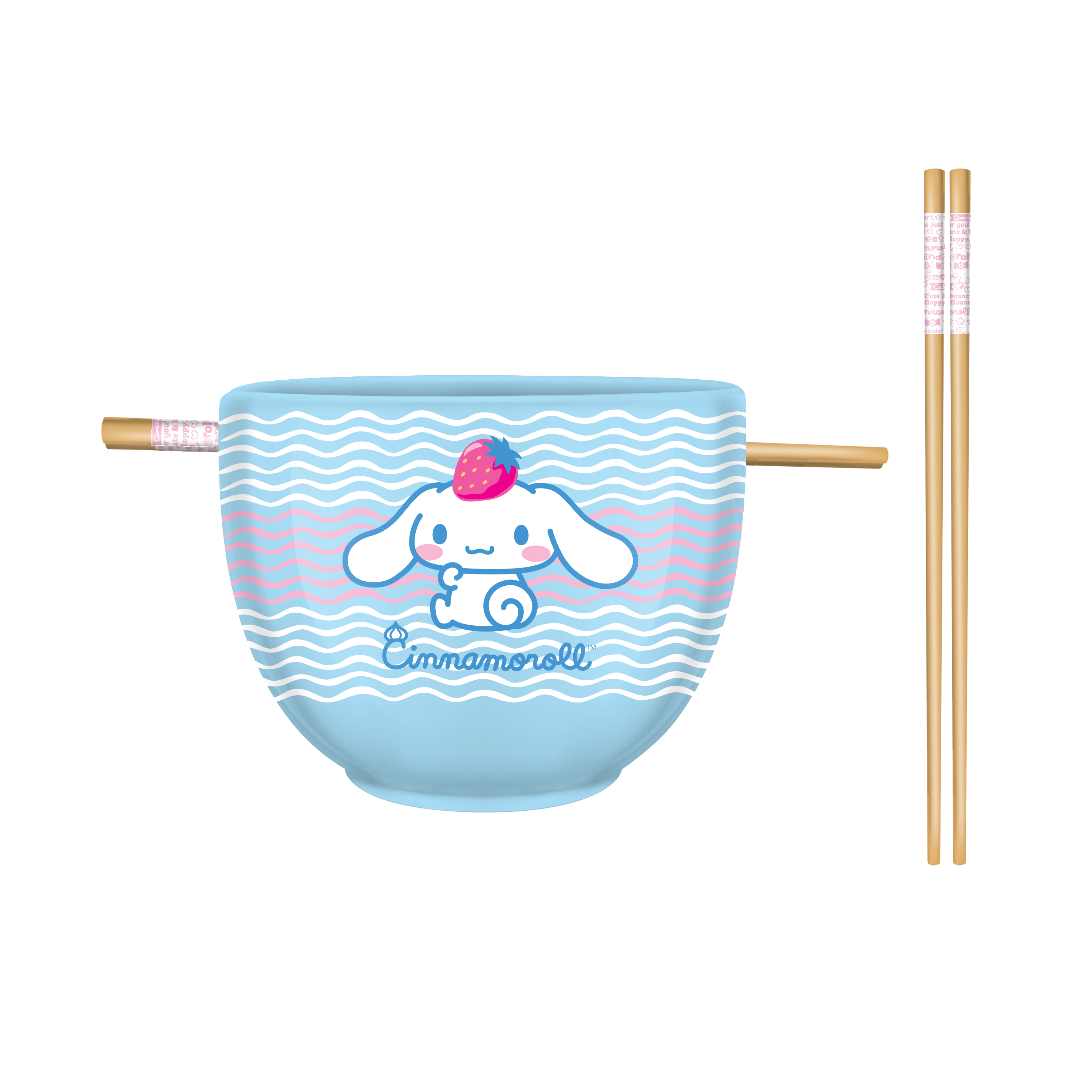 Cinnamoroll 20oz Ceramic Ramen Bowl with Chopsticks
