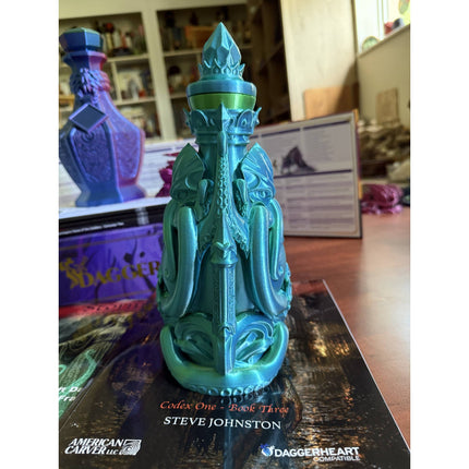 Cthulhu Potion Bottle (Storage & Dice Tower)