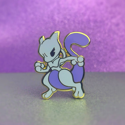 Mewtwo Pokemon Enamel Pin