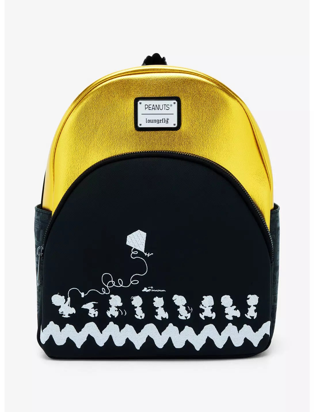 Peanuts 75th Anniversary Character Silhouettes Metallic Mini Backpack