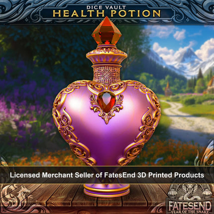 Potion Bottle Dice Keeper | RPG, D&D, Daggerheart | Cosplay