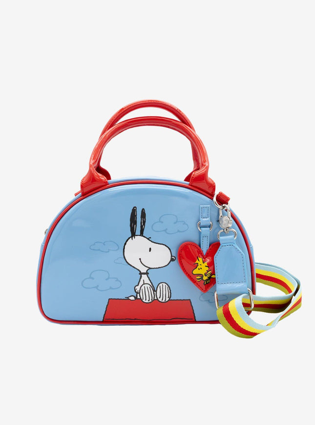Peanuts Snoopy & Woodstock Bowler Crossbody Bag
