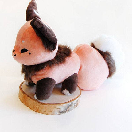 Floral Frolic Dawnsing Fox Kitsune Plush
