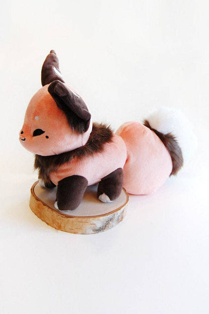 Floral Frolic Dawnsing Fox Kitsune Plush