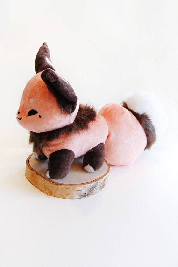 Floral Frolic Dawnsing Fox Kitsune Plush 3