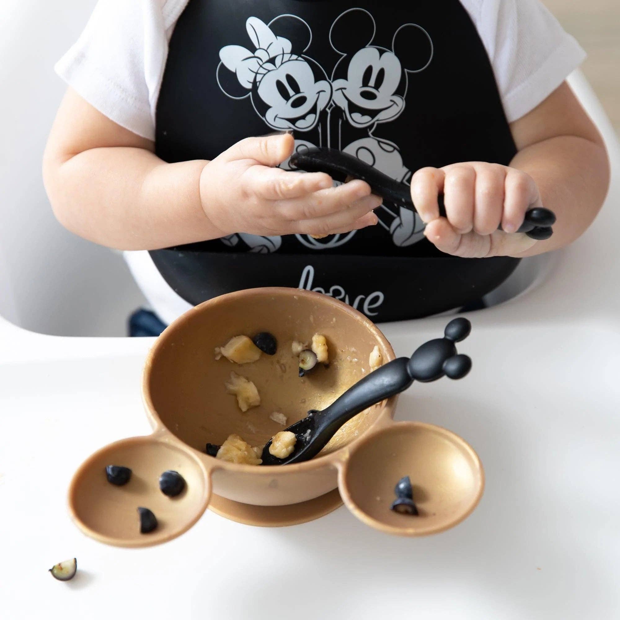 Silicone Dipping Spoons: Mickey Mouse (Classic Black) 3