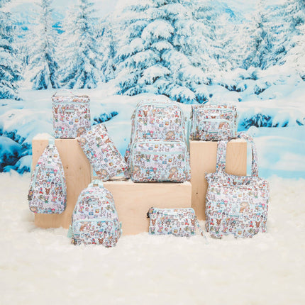 Crossbody Sling toki Snow Day Diaper Bag