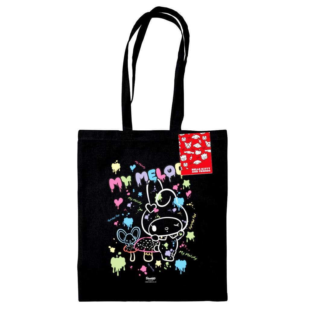 My Melody (Paint) Black Tote Bag
