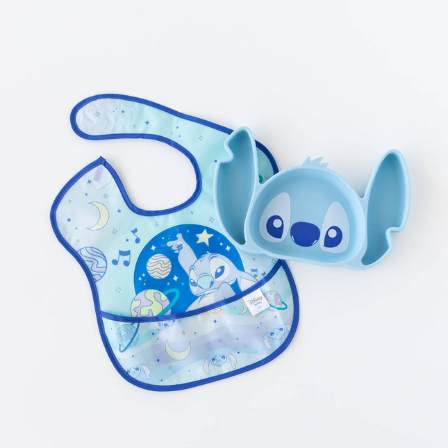 Silicone Grip Dish: Stitch