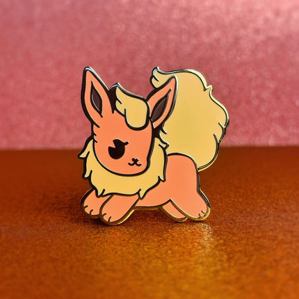 Flareon Pokemon Enamel Pin