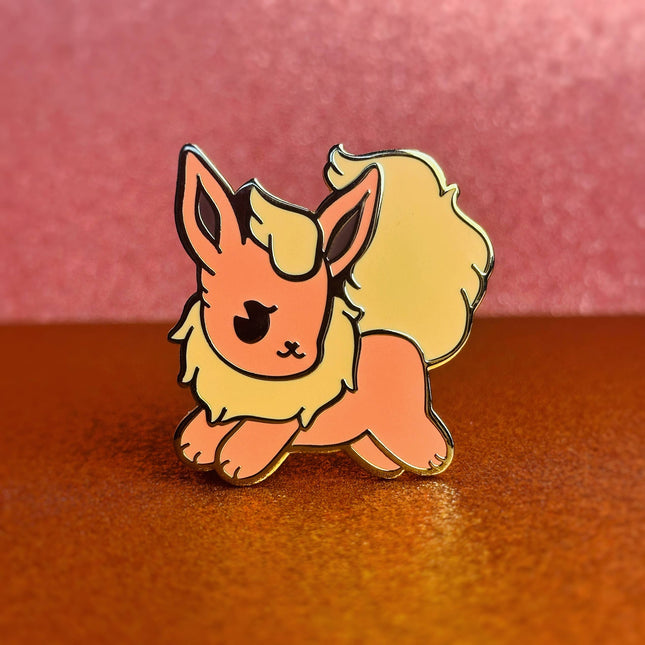 Flareon Pokemon Enamel Pin