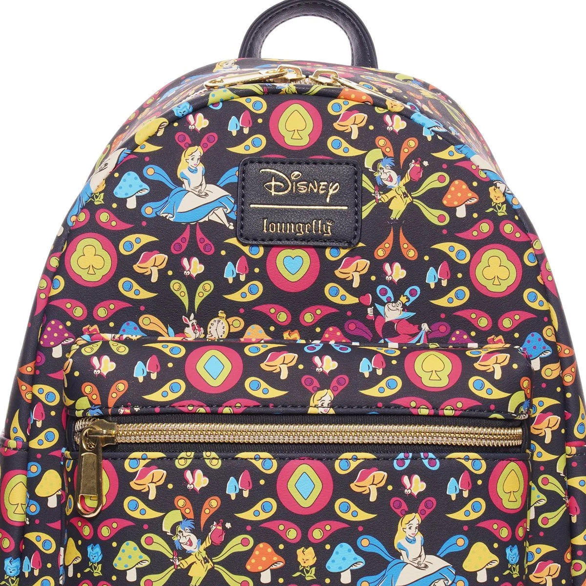 Alice in Wonderland Retro Mini Backpack 1
