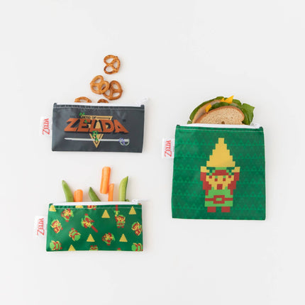 Reusable Snack Bag, 3-Pack: The Legend of Zelda™