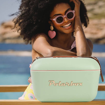 POLARBOX OLIVE 20L COOLER - GOLD