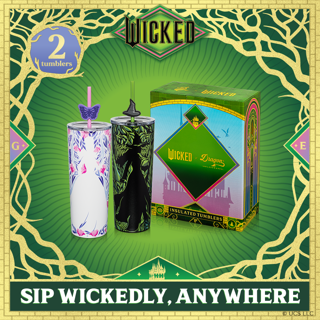 Wicked Shadows Tumbler - 24 oz Set of 2
