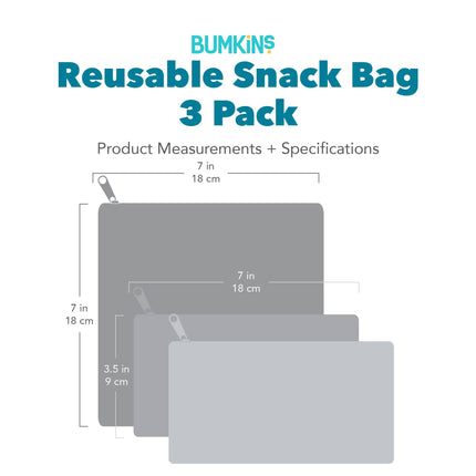 Reusable Snack Bag, 3-Pack: Super Mario™ Power Up