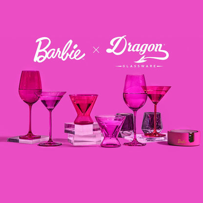 Barbie™ x Dragon Glassware® Wine Glasses