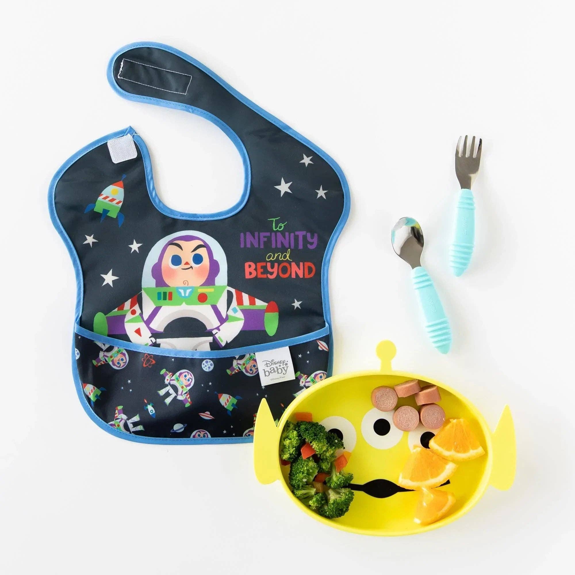 Silicone Grip Dish: Toy Story Alien 4
