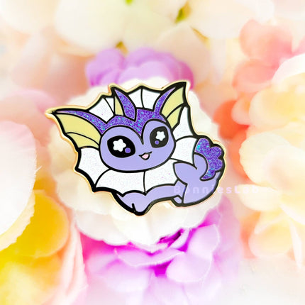 Chibi Shiny Vaporeon Enamel Pin