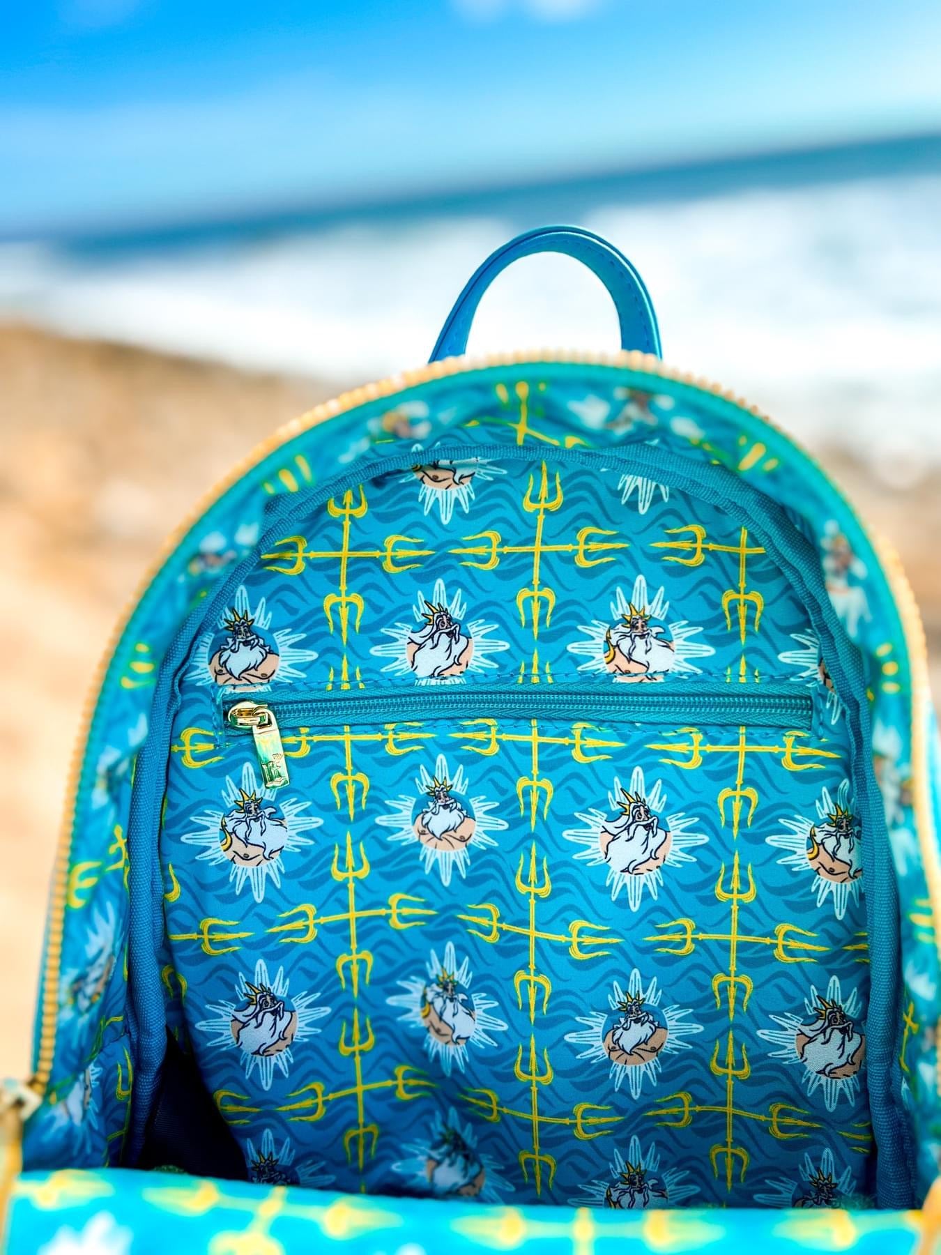 The King Triton Sequin Mini Backpack 3