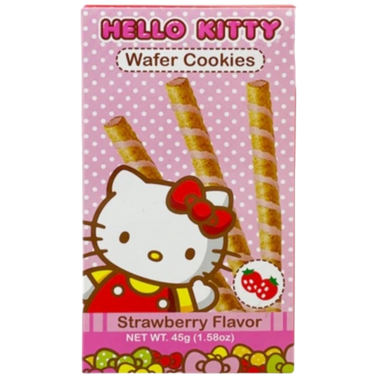 Hello Kitty Strawberry Wafer Cookies