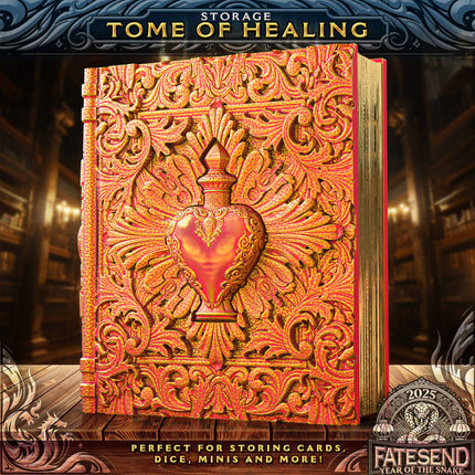 Potion Bottle Tome for TTRPG, MTG, Pokemon, D&D Gaming!