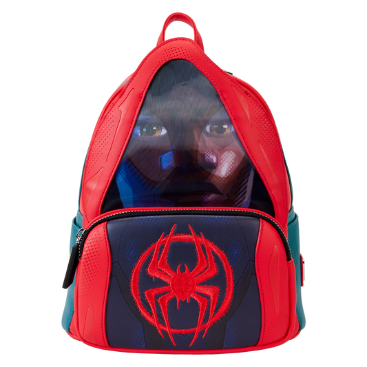 Spider-verse Miles Morales Hoodie Mini Backpack