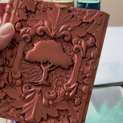Nature Magic Storage Tome for TTRPG MTG, Pokemon, D&D Gaming