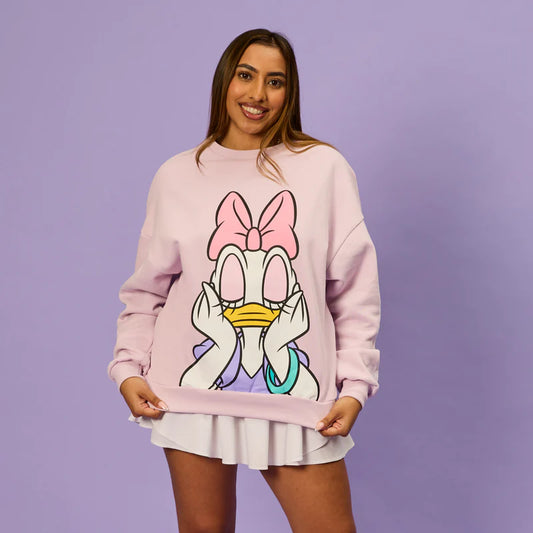 Daisy Duck Drop Sleeve Crewneck