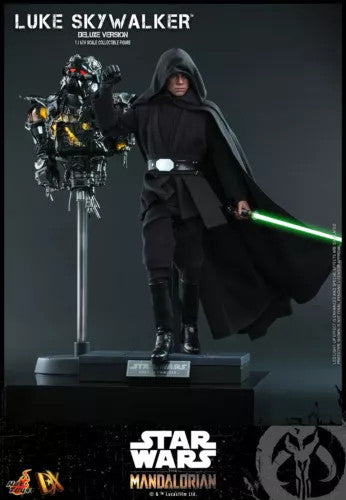 The Mandalorian Luke Skywalker Deluxe Sixth Scale Collectible Figure Hot Toys