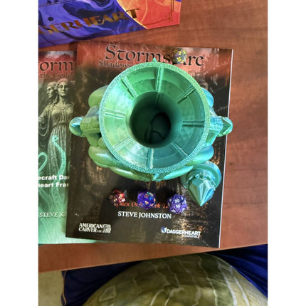 Cthulhu Potion Bottle (Storage & Dice Tower)