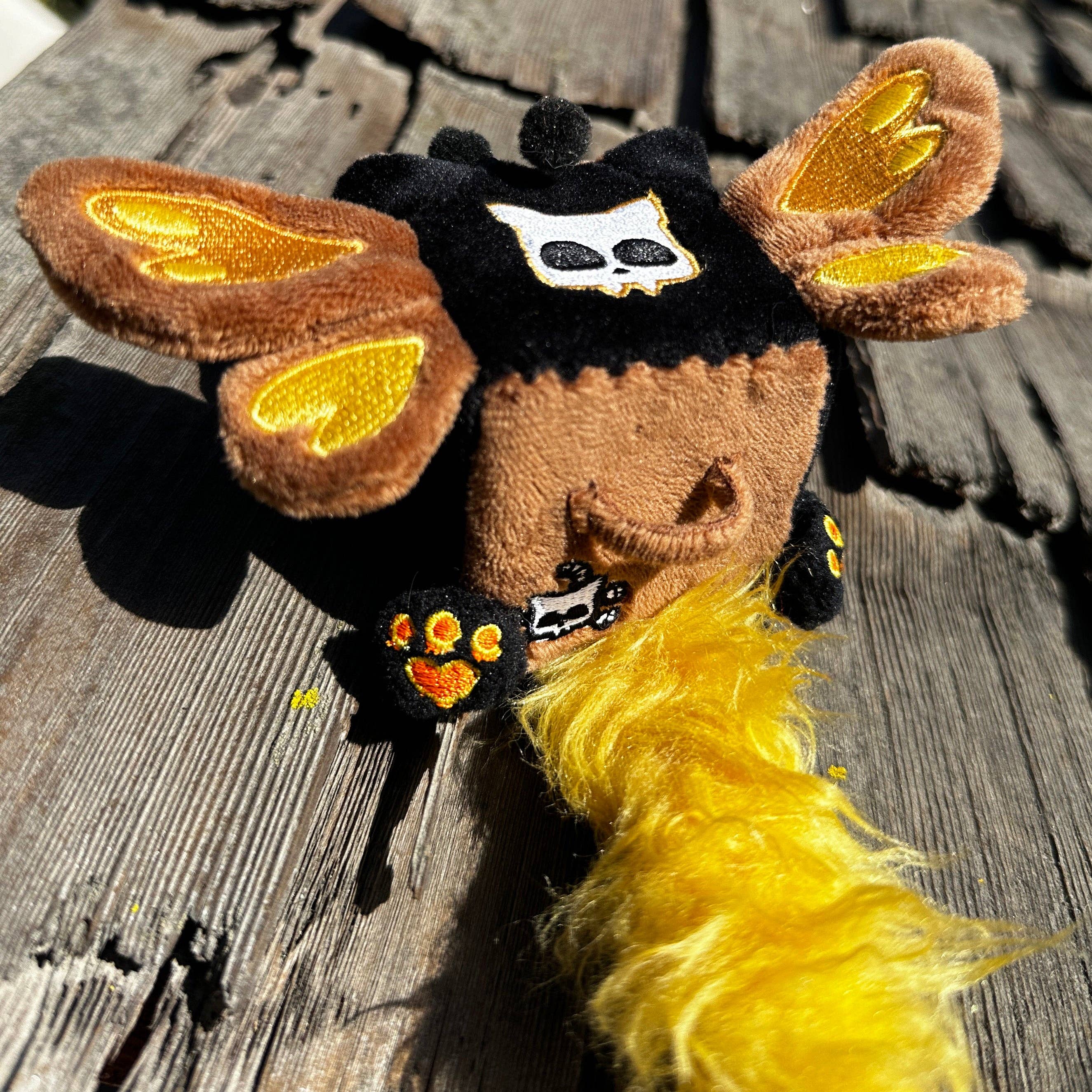 Deathshead Moth Baby mini plush 5