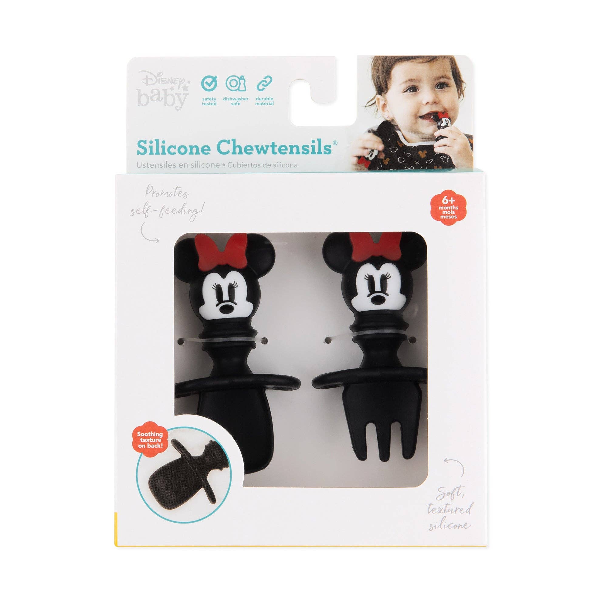 Silicone Chewtensils®: Minnie Mouse 12