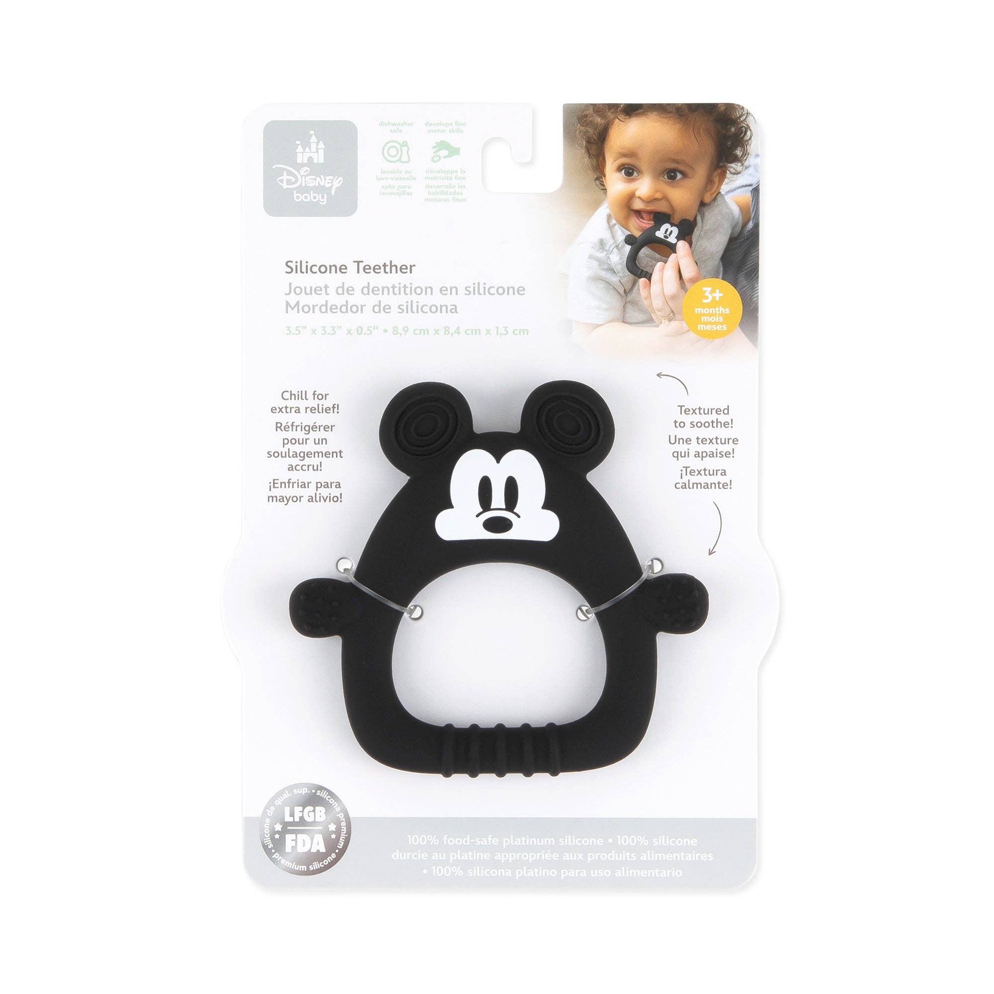 Silicone Flat Teether: Mickey Mouse 12