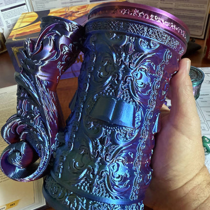 Wizard 12oz Dice Tower Tankard | TTRPG, D&D, Daggerheart