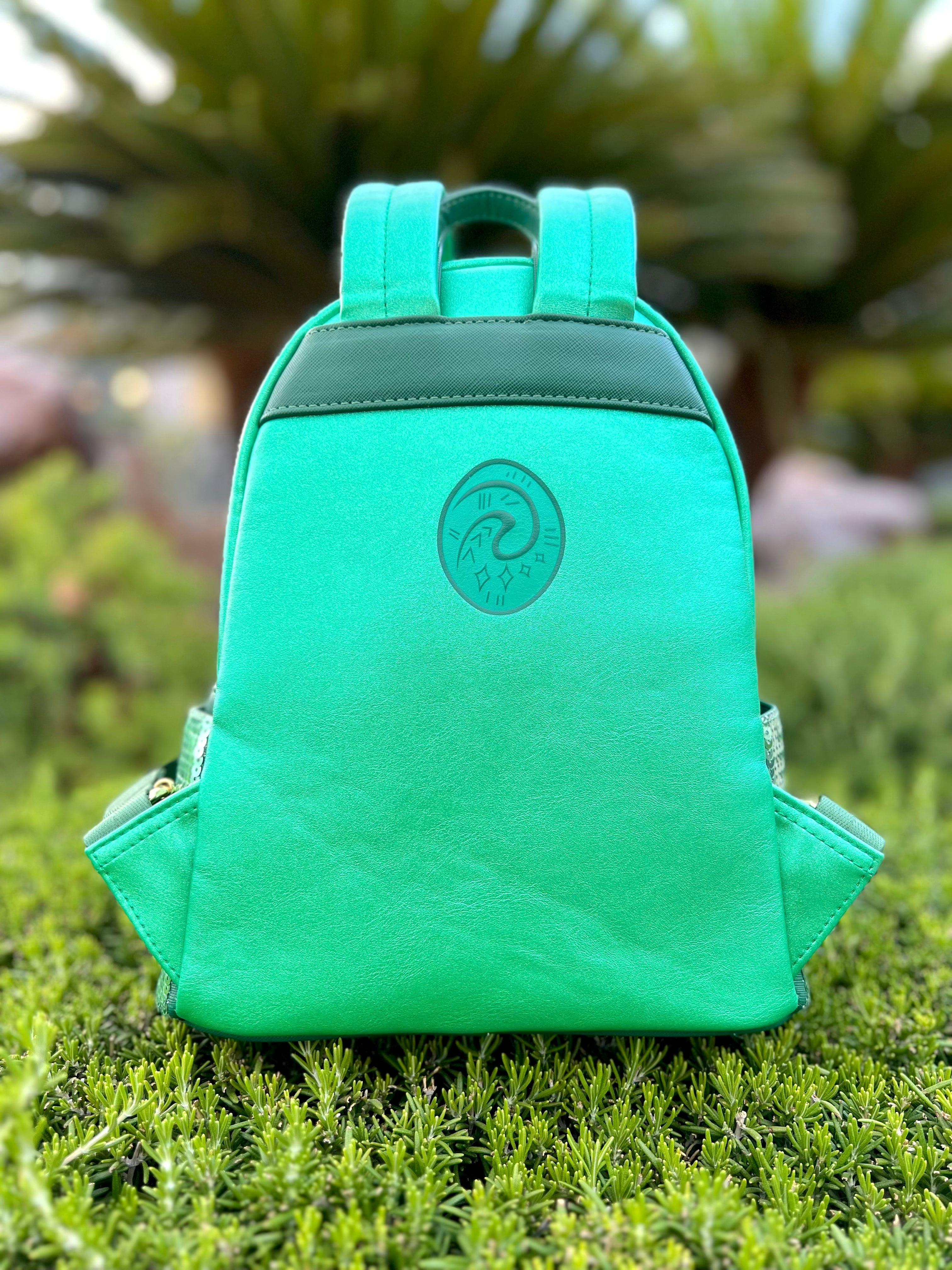 Moana Heart of Te Fiti Sequins Loungefly Mini Backpack 6