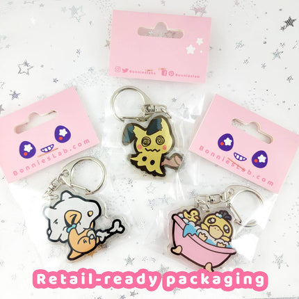 Charizard Epoxy Acrylic Keychain Charm