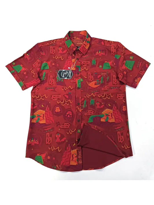 Galactic Cantina Button Up Shirt