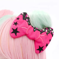Frosted Decoden Rebel Girl Hair Bow