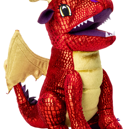 Dragon Plush Dice Bag: Red
