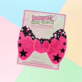 Frosted Decoden Rebel Girl Hair Bow