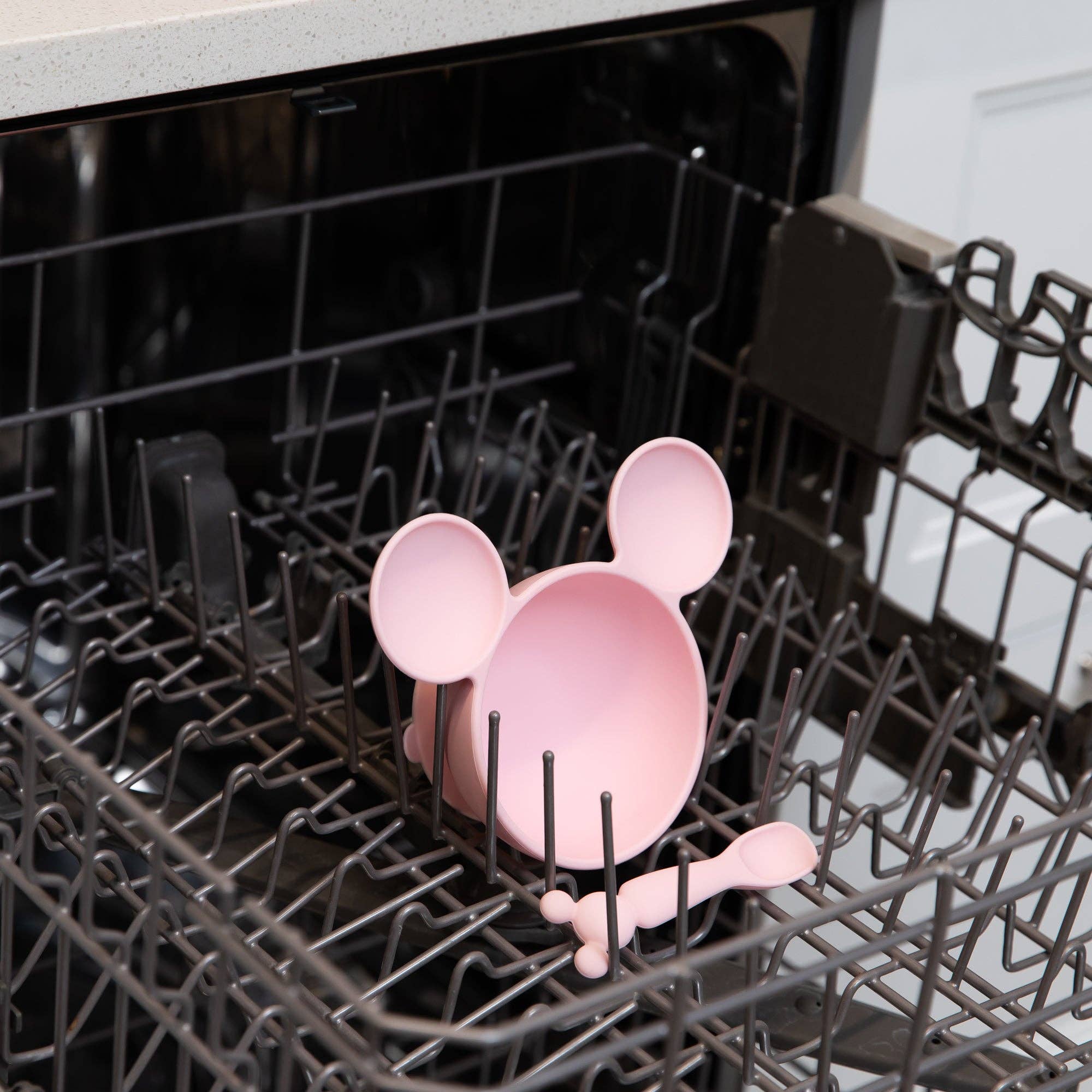 Silicone First Feeding Set: Minnie Mouse Light Pink 20