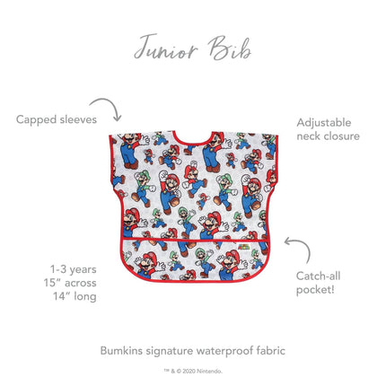 Junior Bib: Super Mario™ & Luigi