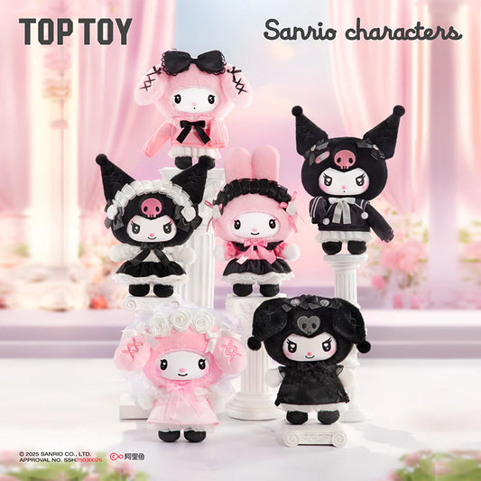 SANRlO Characters Angel Garden Series Plush Dolls Blind Box