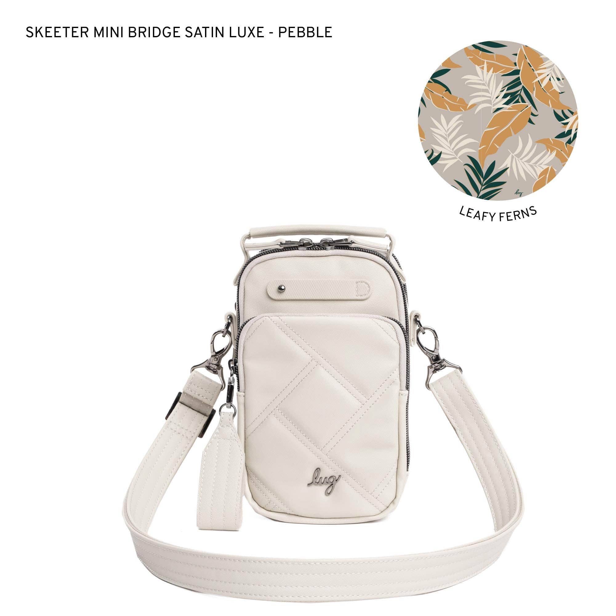 Skeeter Mini Bridge Satin Luxe VL Convertible Crossbody Bag 17