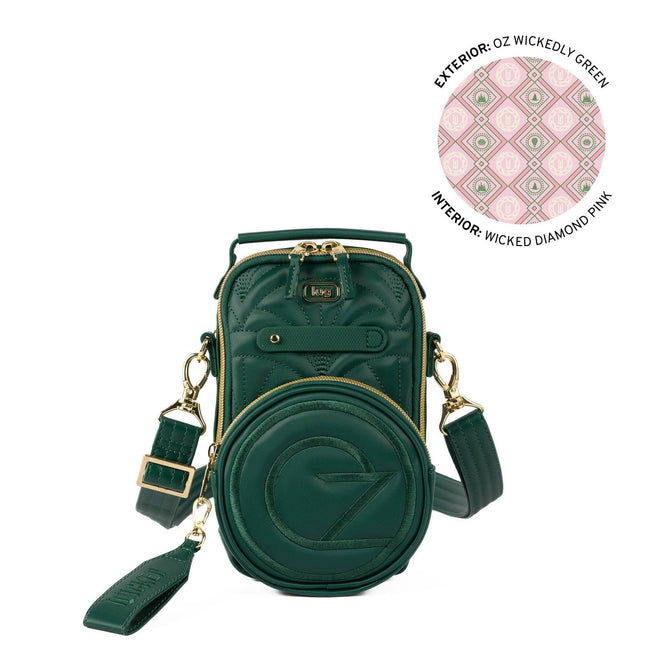 Wicked x Lug Skeeter Mini Bridge SE Satin Luxe VL Convertible Crossbody Bag