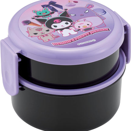 Kuromi 2 Tier Round Bento Box Lunch Box (Copy)